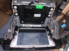 Remove the XF unit cradle, the holes line up with the XK frame