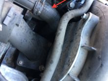 Small split on side of this hose.