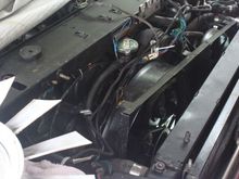 I had to remove the Top Panel as well as the Shroud to get the Fan out