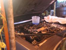 Start to Finish Changing the Antifreeze only took me an hour.