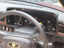 The Rheostat (Dimmer Switch) is the Round Knob with the White Flash just below the Air Vent in front of the Windscreen Wiper Stalk
Turning it back and forth 50 Times seemed to fix it