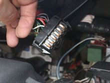 The Tangs of the Multi Plugs looked like they were covered in Brown Varnish!