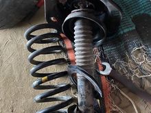 Spring and strut removed