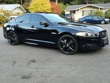 Black on Black Jag XF 3.0 SC AWD