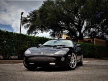 2005 Jaguar XKR Coupe - with Phillips Daytime Running Lights