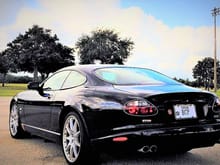 2005 Jaguar XKR Coupe - Black Onyx & Ivory
             20" BBS "Montreal" Wheels -
             Victory Edition LED Taillights