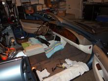 Seats removed