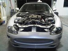 She's sexy even with her top off !!!