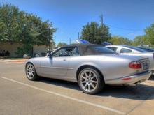 Austin area Cars and Coffee - parked at Town Square