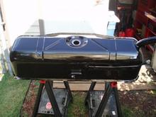 After several coats of rust aversion paint.
