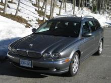 Winter Jag:

2005 Estate, purchased August 2008 with 14,000 km on the odometer.