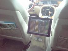 Passenger view.. next step is removal of mount assembly for upholstering, then reinstallation. More pics to come!