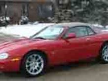 XKR side view - just got it, can't wit for the ice &amp; snow to LEAVE!