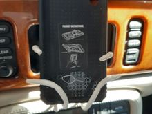 Mounted with phone case - you get the idea