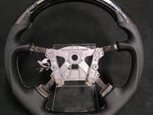 After mods - LAMBORGHINI style steering wheel with shift lights