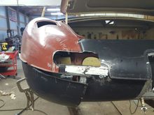 haven't fitted mounting tabs yet-will do once weld in fender