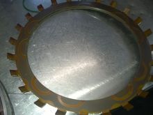 old, worn out torque converter clutch.