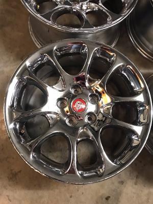 Wheels and Tires/Axles - 1999-2002 XKR Double Five Chrome Wheels - Used - 0  All Models - Maryville, TN 37803, United States