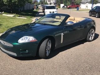 2007 Jaguar XKR - Rare Emerald Fire Green XKR conveertible - single owner - Used - VIN sajxa44c479b15461 - 8 cyl - 2WD - Automatic - Convertible - Other - St Albert, AB T8N 3L, Canada