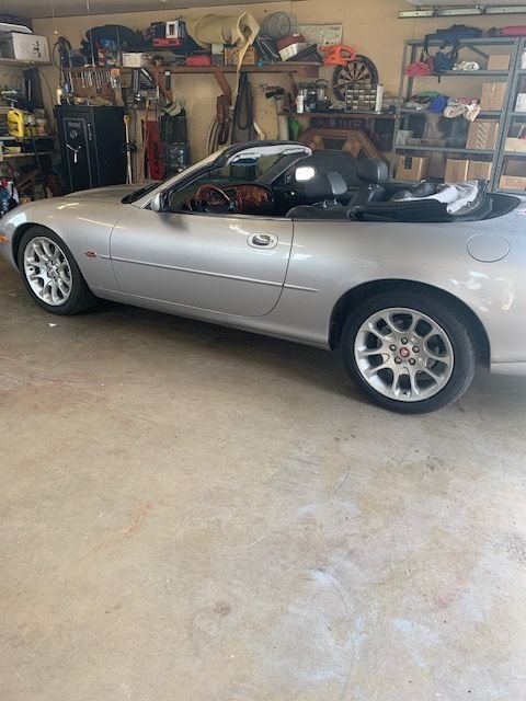 2001 Jaguar XKR - 2001 Silver XKR with 78,000 miles. Come see, bring cash, make offer, drive home! - Used - VIN 20 year old Jag. - 78,000 Miles - 8 cyl - 2WD - Automatic - Convertible - Silver - Gilman, IL 60938, United States