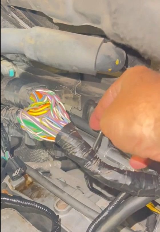 2015 XJL 5.0L Supercharged - Coolant Pipe Upgrades - Dont remember what this tube attaches to. It runs across the back and goes downstream of the engine bay. 