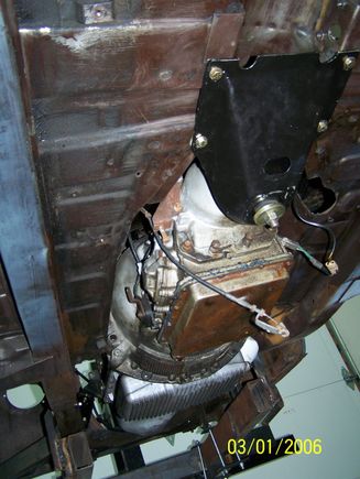 The rear mount fits on the threaded nuts mounted on the car by the factory. Be certain you have them. My car is a 1963. 