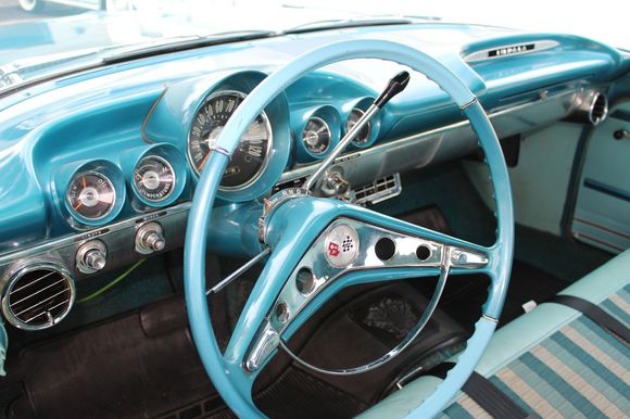 And, then the 1959 dash is, again, a brand new design. Why was it necessary then and not now?