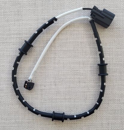 Front brake wear sensor