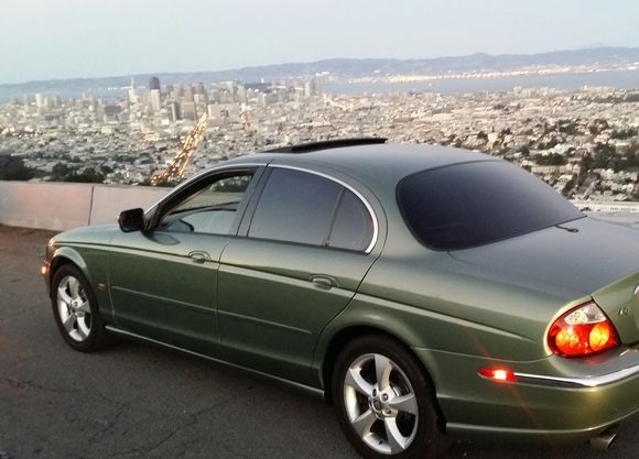 Overlooking beautiful SF.