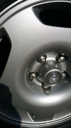 Pleased with how well the paint goes with the gray growler center caps.