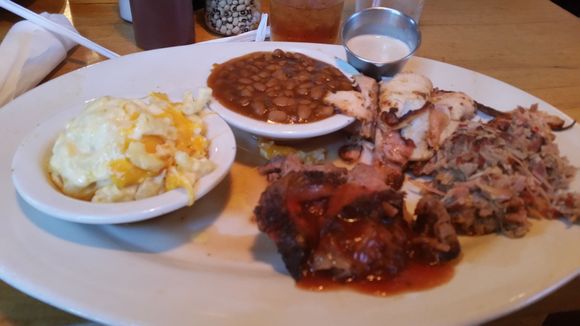 Carolina BBQ is great human fuel for road trip