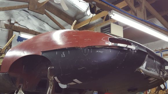 From below, getting it dialed in pretty well--right side next