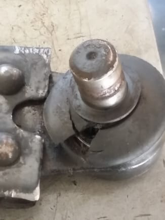Right side control arm, ball joint, boot shit.