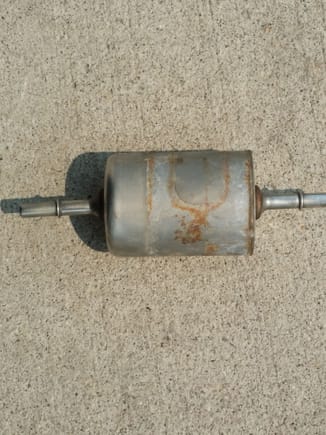 Fuel filter just removed