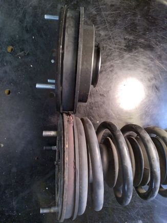 You can see the difference in the thickness.