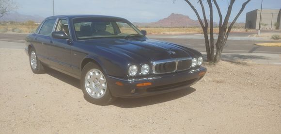 Old Blue in the desert