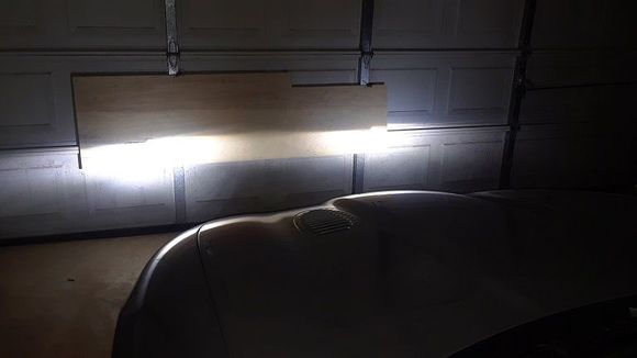 Had to fuss with the alignment but was able to get a nice clean, sharp pattern.