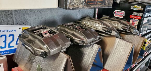 Painted, reassembled, and loaded with Hawk HPS pads. 