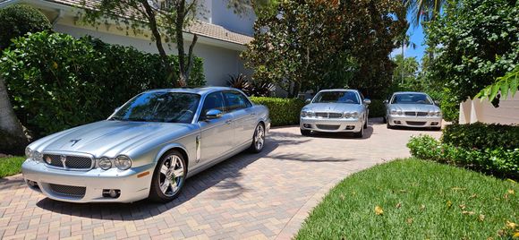 Front Vanden Plas,  Next Two Super V8's, All 2008's