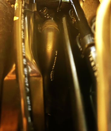 Location of coolant bleed screw on the right side of the engine for a 2019 XJL 5.0L