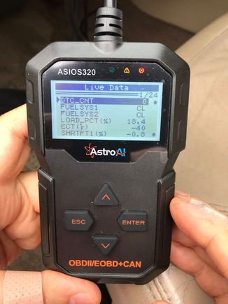 these screen grabs were taken trying to determine the cause of P0174