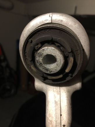 Hard to see cracks around middle