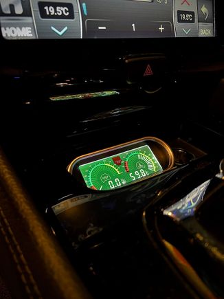 Took meter apart to fit in tray so i can close