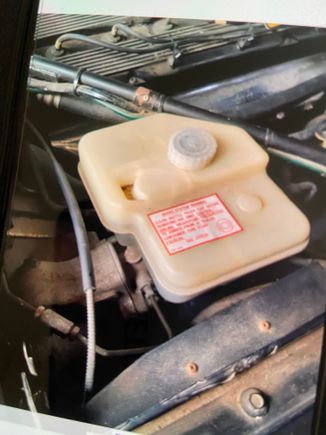 This is a picture of the brake master cylinder that I’m trying to remove but if there any other advice you can give me for things to check to try remedy the problem that’s be great thanks.
I’ll see what replies I get and try check other possibilities before removing this as it sounds like it’s not going to solve my problem how I thought it would.
Thank you in advance.
Stan