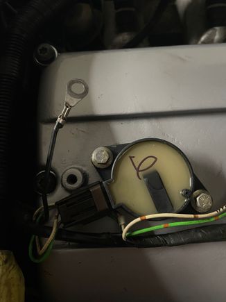 Had to run down to my garage. Right over top of number 6 coil.