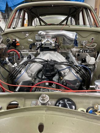 Low profile snorkel only flows 675 CFM.