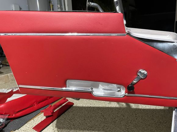 The upper right corner must be bent inward