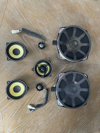 These a huge improvement over the OEM polyprop speakers.