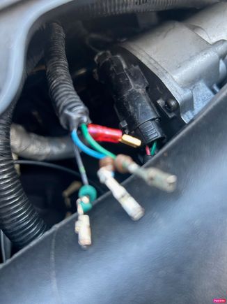 This is what I'm looking at. The manuals don't seem to have this color code or maybe I'm not looking at the proper diagram.