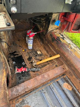 "Ventilated" original floor pans